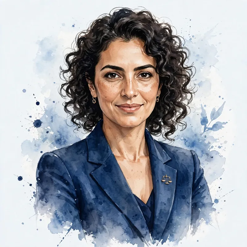 Portrait illustré de Ghita El Mansouri